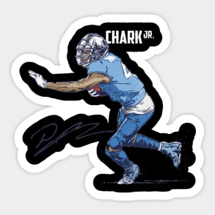 D.J. Chark Jr. Detroit Bold Sticker